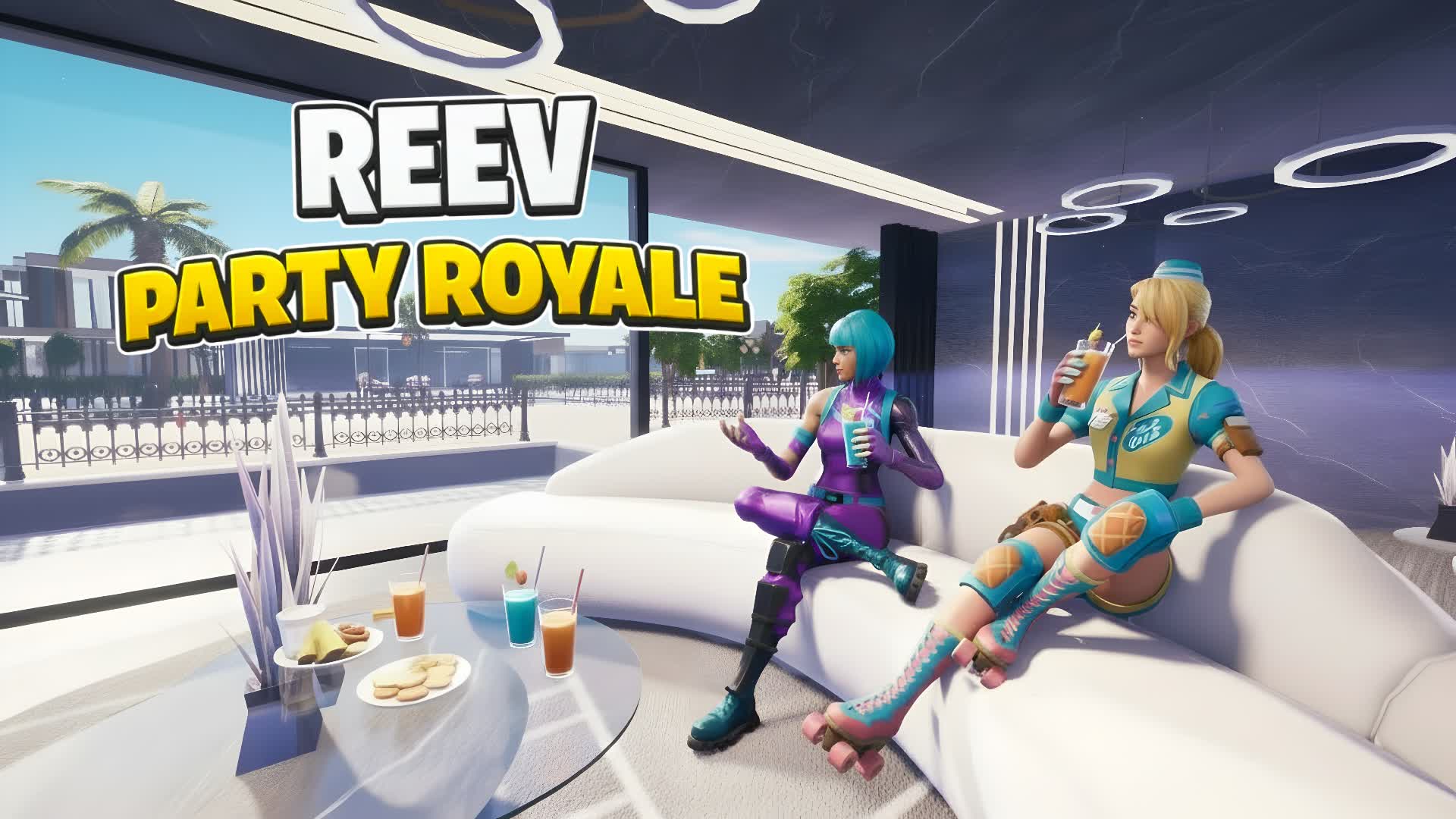 ✨ PARTY ROYALE REEV 2.0 ✨ — Fortnite Creative map