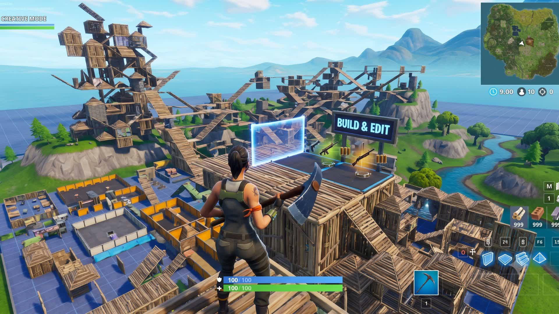 FREE BUILD ⭐️ IDAN3 — Fortnite Creative map