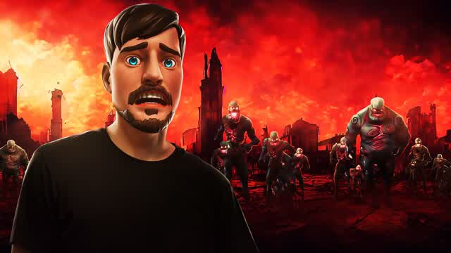 ZOMBIE GUN GAME — Fortnite Creative map cover art