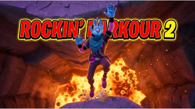Rockin' Parkour 2 — Fortnite Creative map cover art