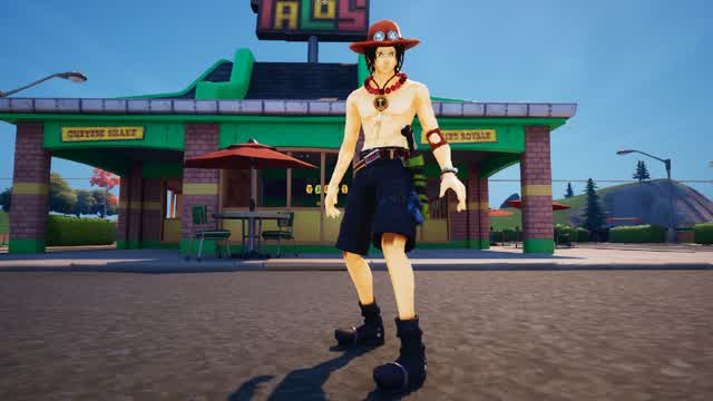 Gol D. Ace One Piece — Fortnite Creative map