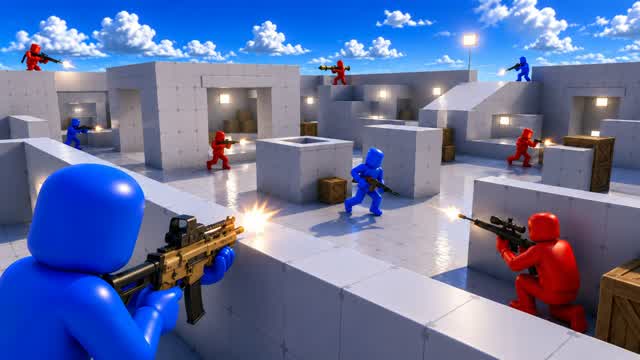RED VS BLUE 🔴🔵 ZERO HOUR CONTEST — Fortnite Creative map