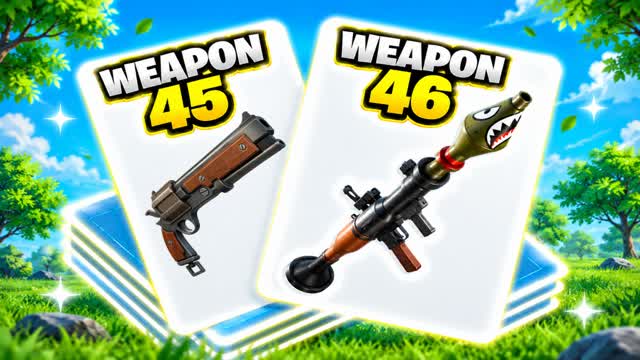⭐ ONE SHOT GUN GAME JUNGLE⭐ — Fortnite Creative map
