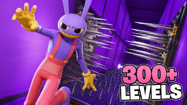 PARKOUR 300+ LEVELS EASY & HARD — Fortnite Creative map