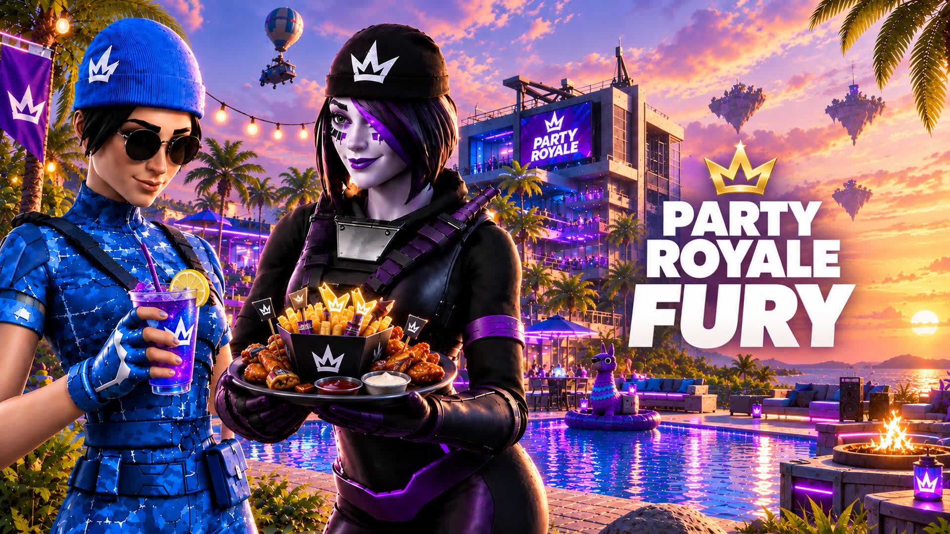 Party Royale Fury — Fortnite Creative map