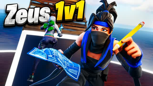 Zeus 1v1 — Fortnite Creative map cover art