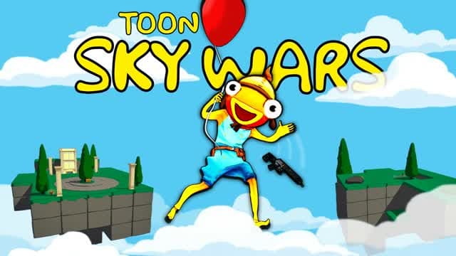 TOON SKY WARS — Fortnite Creative map cover art