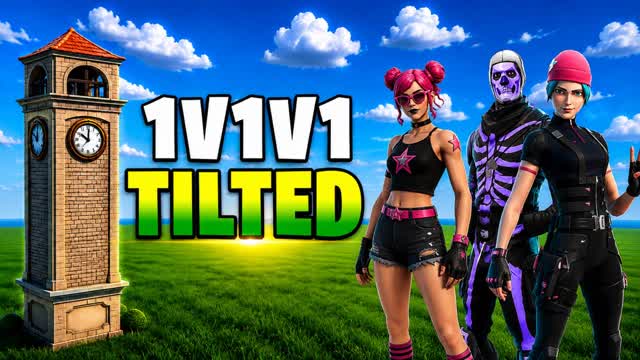 TILTED 1v1v1 تلتد 911 — Fortnite Creative map cover art