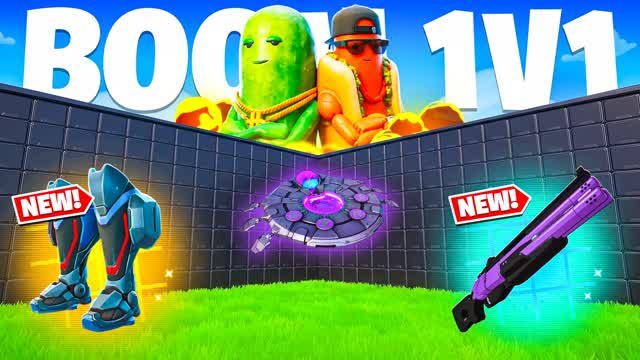BOOM 1V1 ALL GUNS & MOTORCARS — Fortnite Creative map