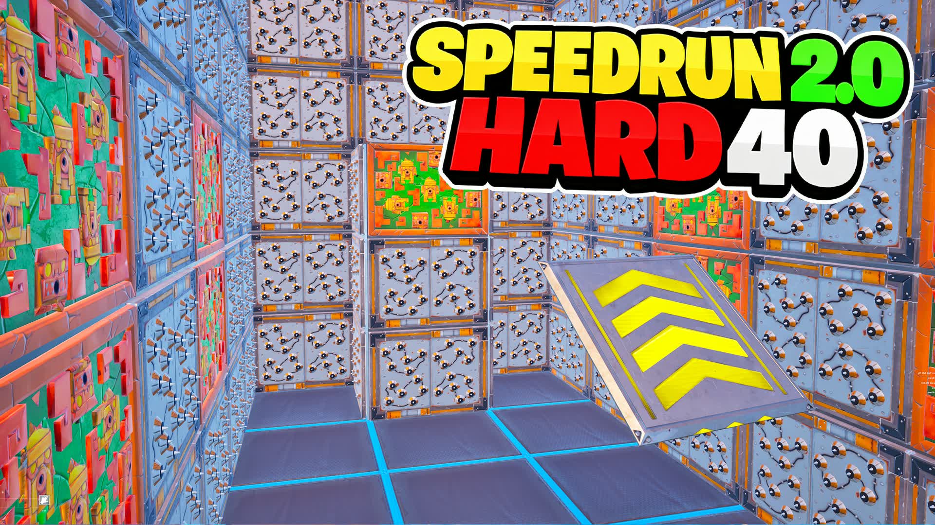 SPEEDRUN PARKOUR 2.0 ⭐ 40 HARD باركور — Fortnite Creative map
