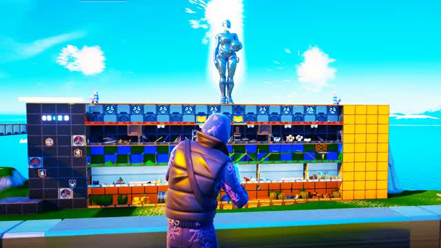 Parkour Sniper — Fortnite Creative map cover art