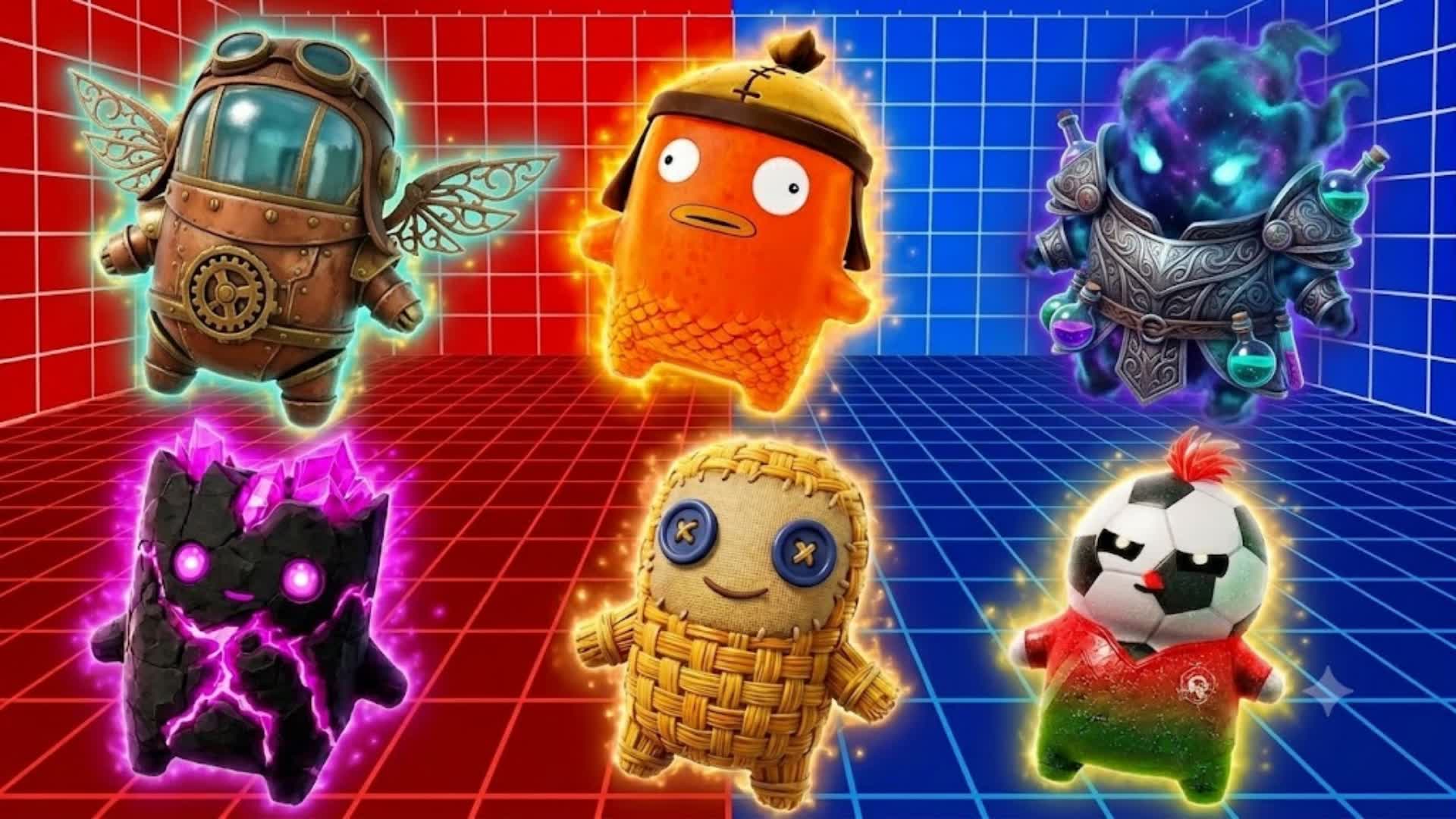 CRAZY MEGA UNC RED VS BLUE UNC — Fortnite Creative map