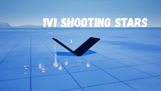1v1 shooting stars — Fortnite Creative map