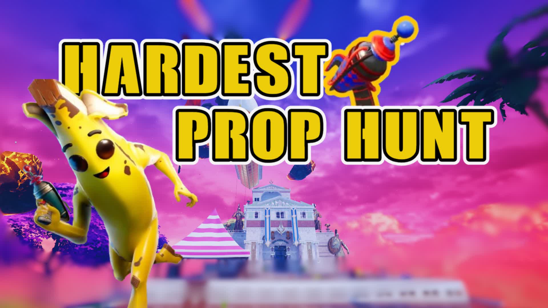 HARDEST PROP HUNT — Fortnite Creative map