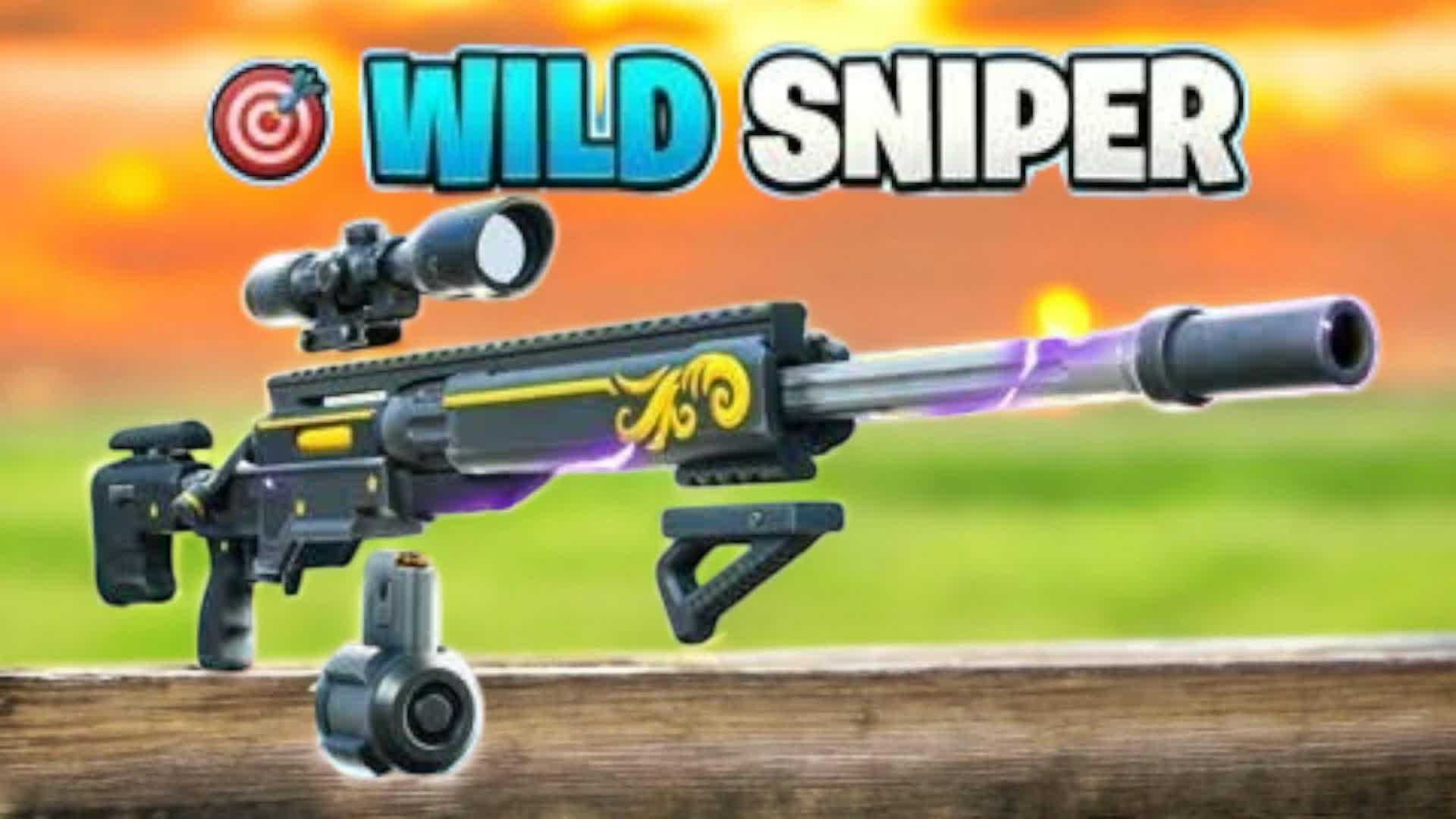MEGA DRIVING SNIPER 🎯 — Fortnite Creative map