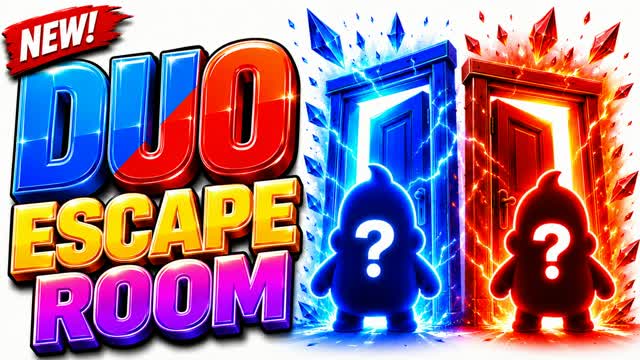 🔗 DUO ESCAPE: TWO MINDS ONE ROOM 🔗 — Fortnite Creative map