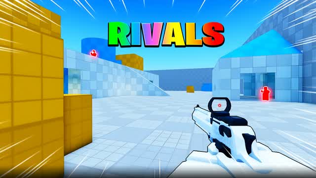 RED VS BLUE RIVALS BLOX — Fortnite Creative map