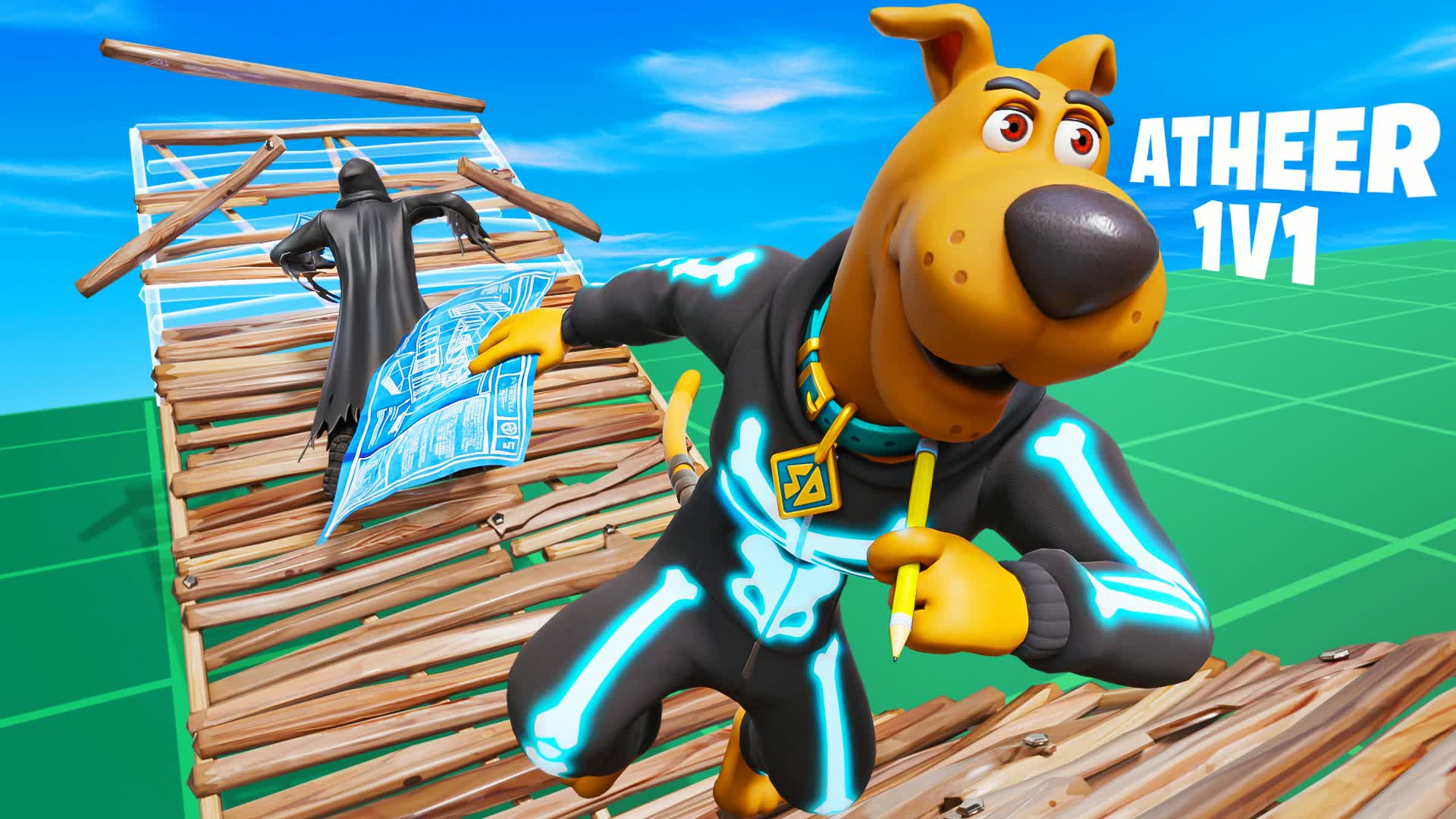 1V1 BUILD PROS (200 PUMPS) — Fortnite Creative map