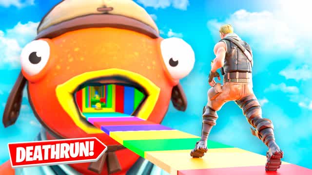 ⭐ 235+ EASY LEVELS DEATHRUN⭐ — Fortnite Creative map