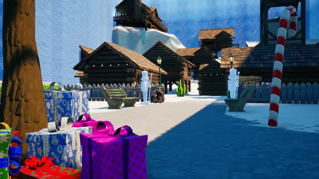 Winter Zone Wars — Fortnite Creative map cover art
