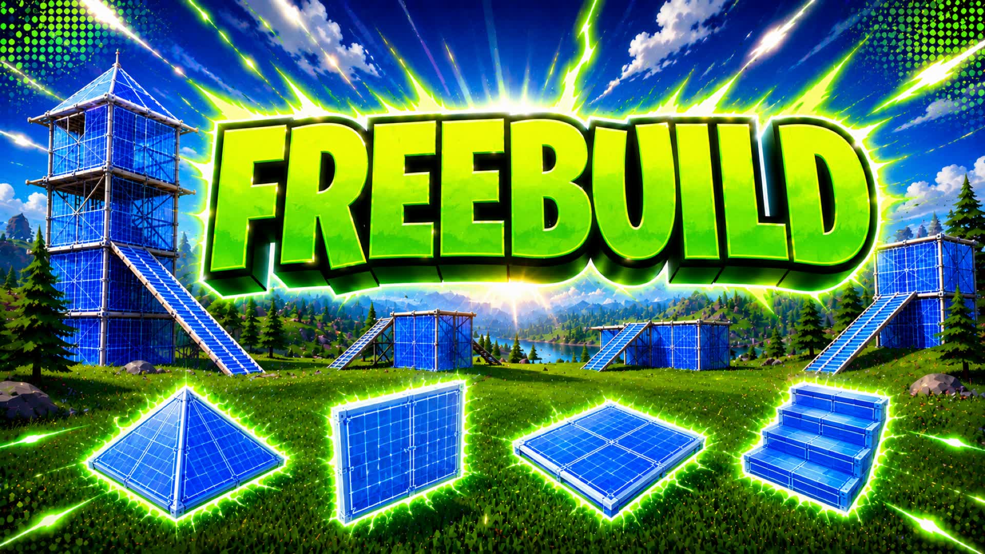 FREEBUILD UNLIMITED 1V1V1 — Fortnite Creative map