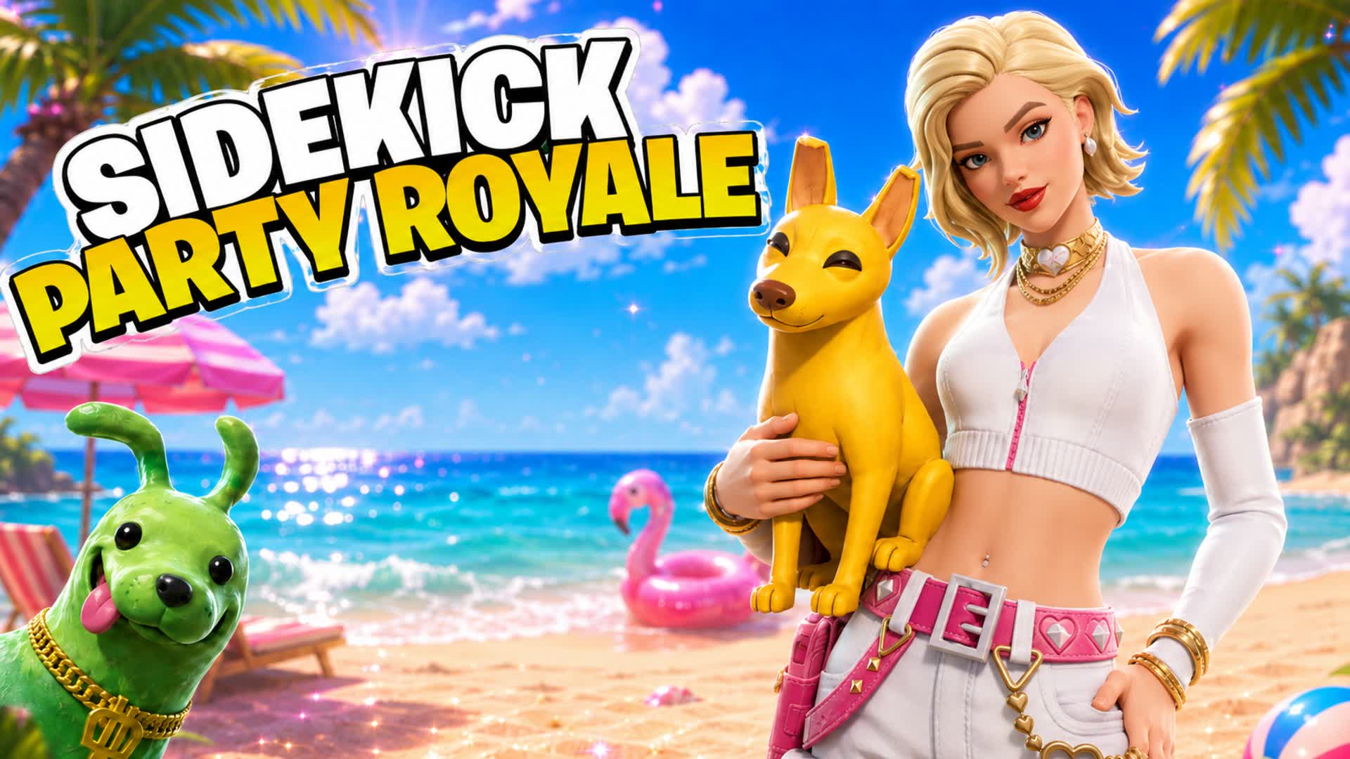 SIDEKICK PARTY ROYALE — Fortnite Creative map