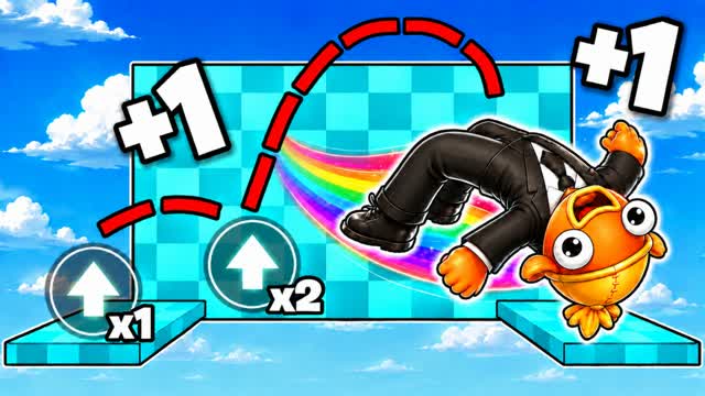+1 Height Obby Escape — Fortnite Creative map