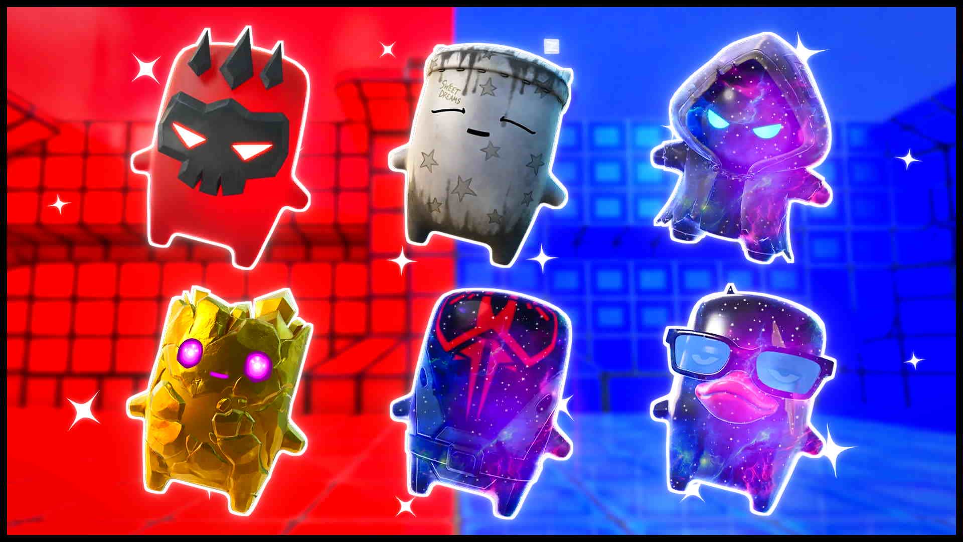 RED VS BLUE PRESSURE WAVE 🔴🔵 — Fortnite Creative map