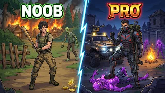 🧟‍♂️ VILLAGE 🧟‍♂️ ZOMBIE 🧟‍♂️ — Fortnite Creative map cover art