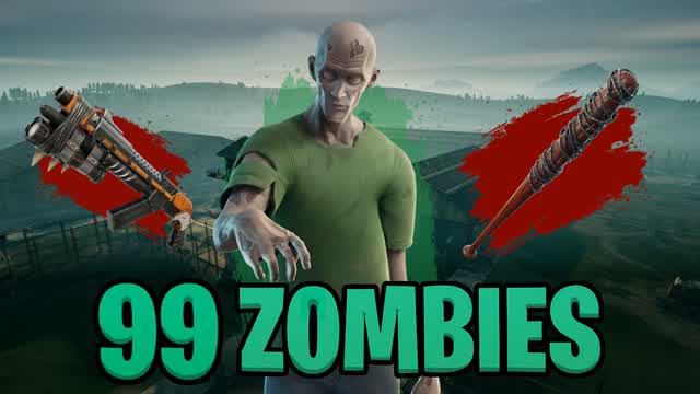 99 ZOMBIES 🧟 (CARS) — Fortnite Creative map