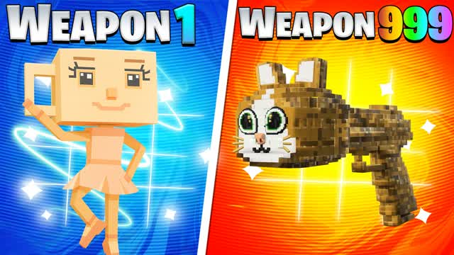 SUPER GUN GAME 🔫 ONE SHOT 🎯Epic — Fortnite Creative map