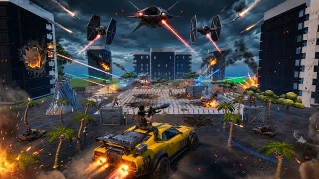 CAR AUTO GAME — Fortnite Creative map