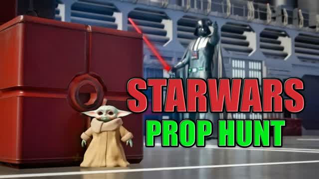 Starwar PropHunt — Fortnite Creative map cover art