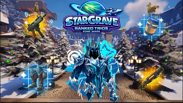 STARGRAVE Ranked Trios Zonewars❄️🌀 — Fortnite Creative map cover art