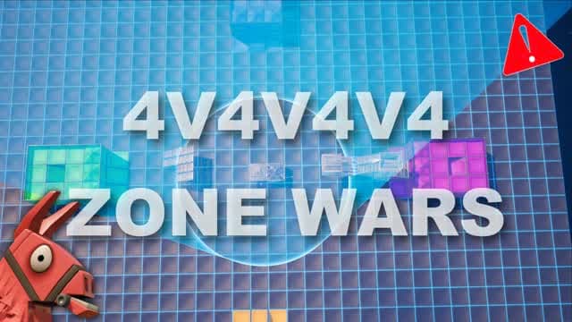 4V4V4V4 | ZONE WAR — Fortnite Creative map