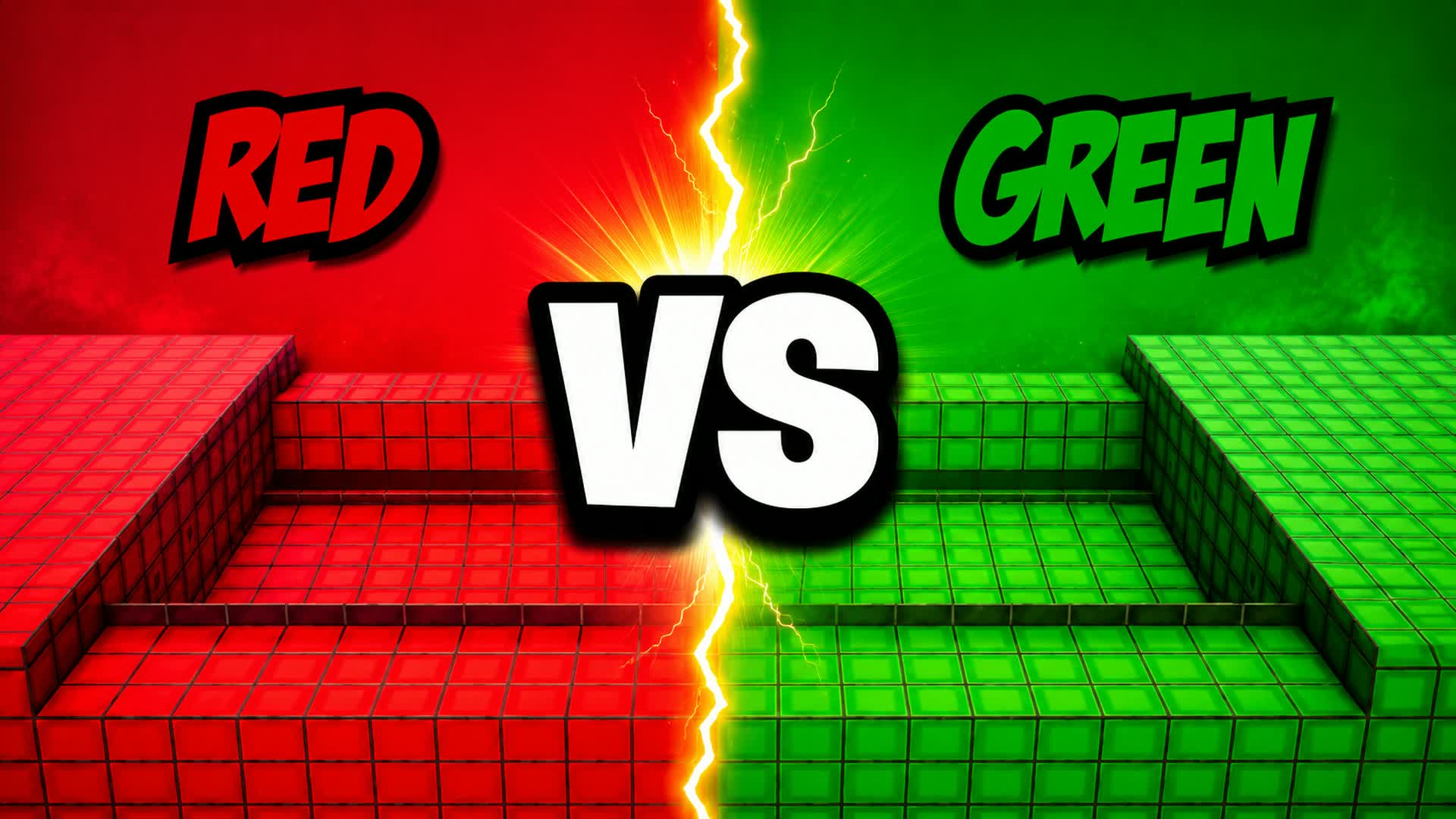 RED VS GREEN 🌌 — Fortnite Creative map