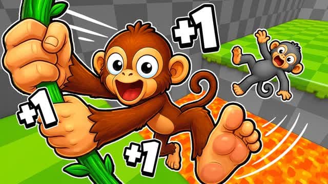 +1 Speed Monkey Escape 🐒 — Fortnite Creative map cover art