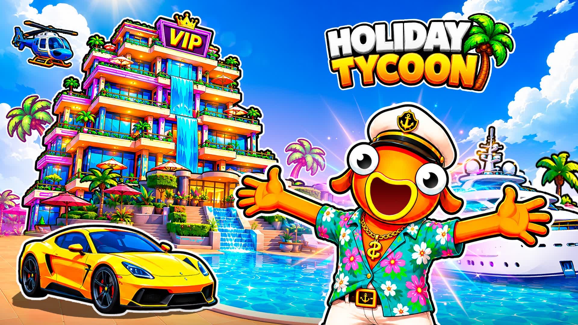 HOLIDAY TYCOON — Fortnite Creative map