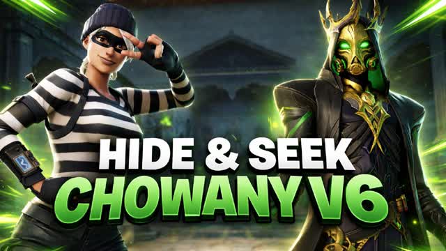 CHOWANY HIDE & SEEK by DZIEDZIC V6 — Fortnite Creative map