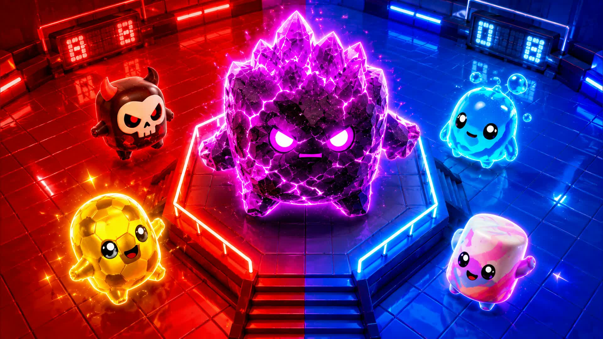 RED VS BLUE WARGRID 🔴🔵 — Fortnite Creative map