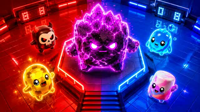 RED VS BLUE WARGRID 🔴🔵 — Fortnite Creative map cover art