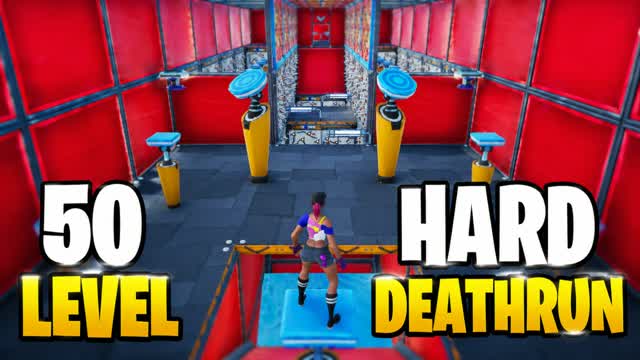 ✨50 hards level deathrun✨ — Fortnite Creative map