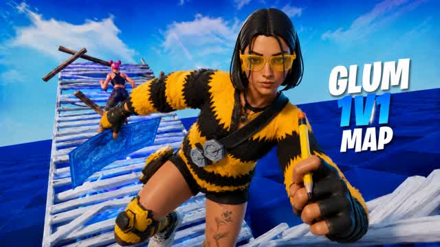 Glum 1v1 Build Fights (200 Pumps) — Fortnite Creative map cover art