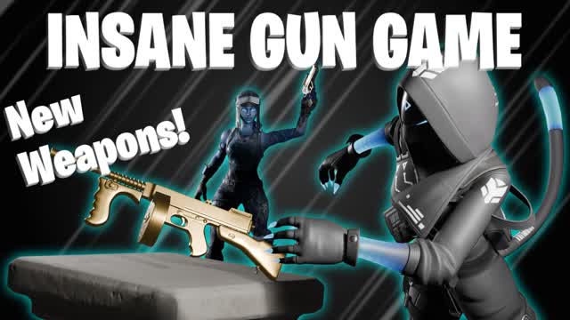 Insane Gun Game | Box Fight — Fortnite Creative map