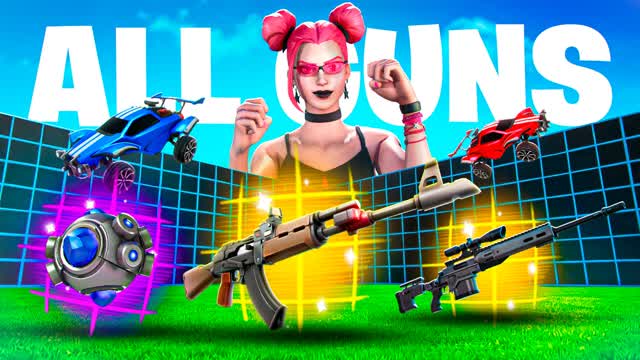 ULTIMATE 1V1 - FREE FOR ALL — Fortnite Creative map cover art