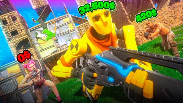 💰 EARNINGS ZONE WARS — Fortnite Creative map cover art