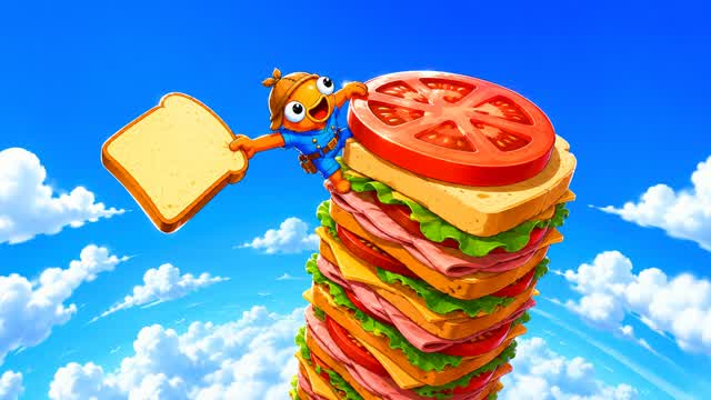 My Giant Sandwich — Fortnite Creative map