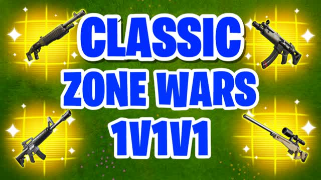 CLASSIC ZONE WARS — Fortnite Creative map cover art