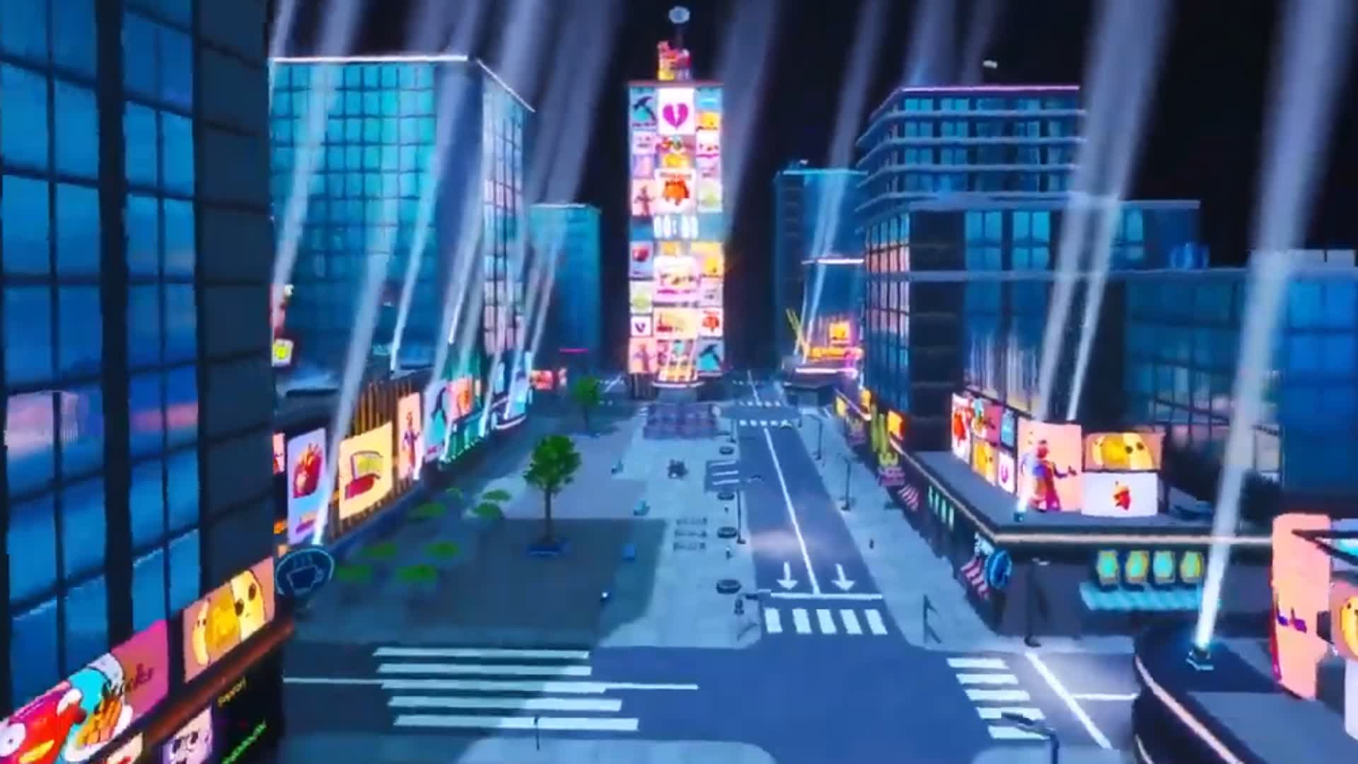 TIMES SQUARE Free For All — Fortnite Creative map