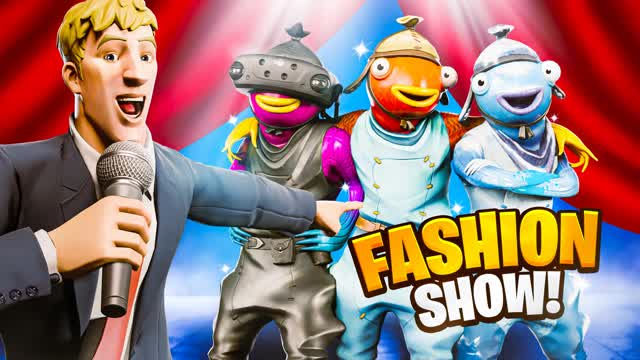 Crixpy Fashion Show! — Fortnite Creative map cover art